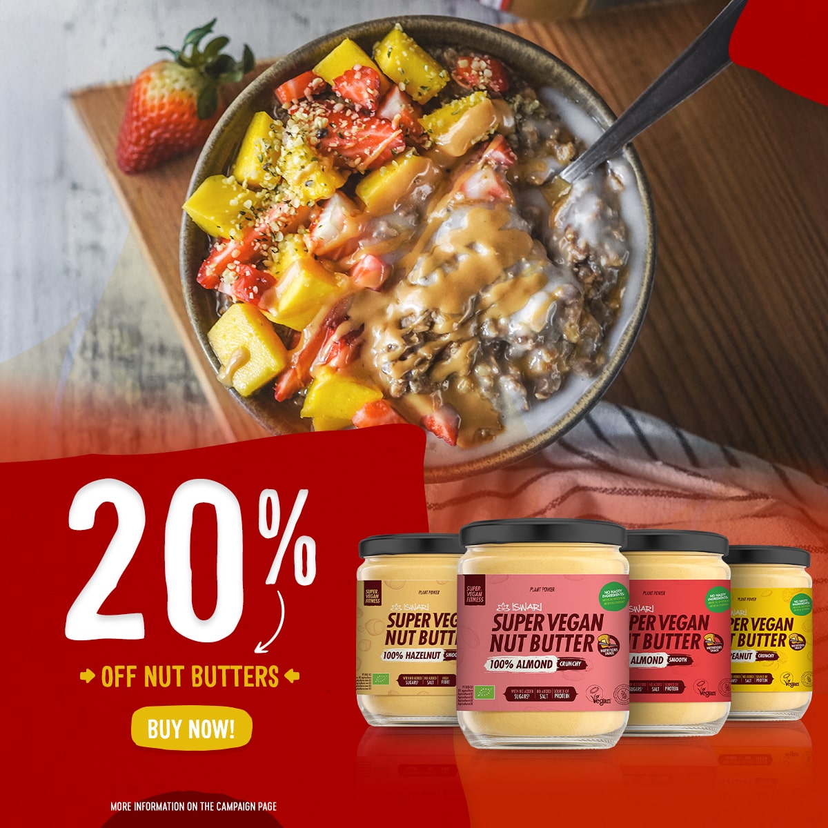 20% OFF: Nut Butters